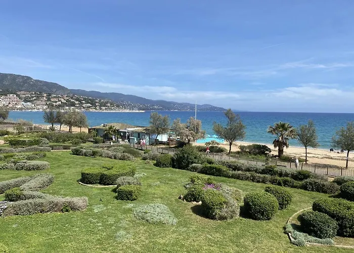 Au Lavandou Avec Terrasse Vue Et Parking - Fr-1-816-17 Apartamento Le Lavandou