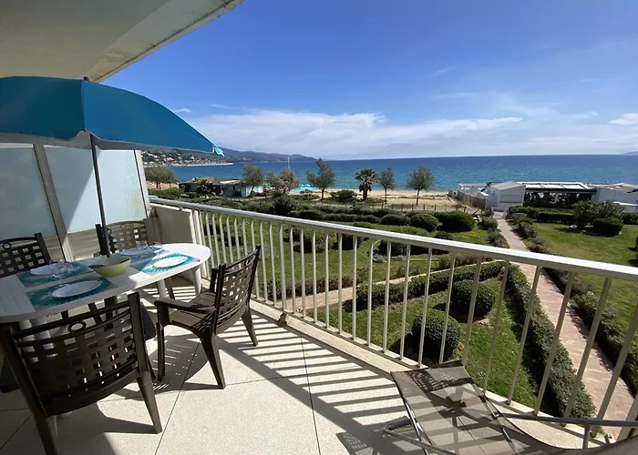 Au Lavandou Avec Terrasse Vue Et Parking - Fr-1-816-17 Apartmán *